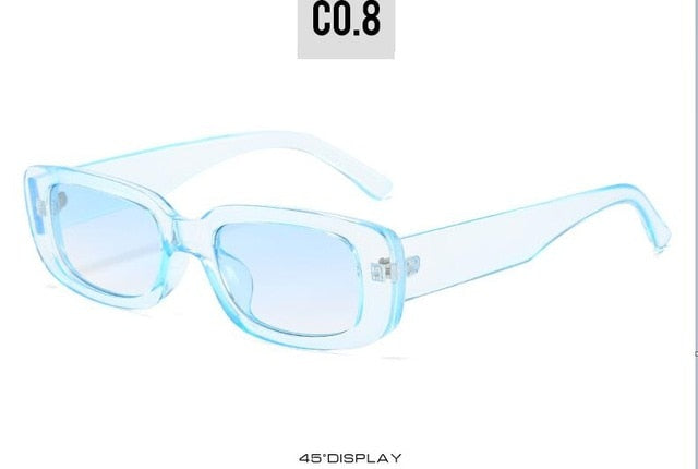 New Fashion Vintage Sunglasses Women Brand Designer Retro Sunglass Rectangle Sun Glasses Oculos Lunette De Soleil Femm